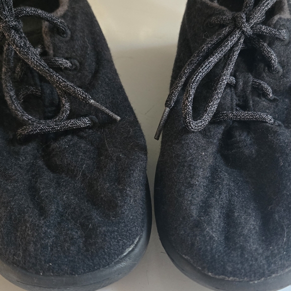 ALLBIRDS Woolrunners Black Womans WOOL Shoes 9 - Picture 5 of 5
